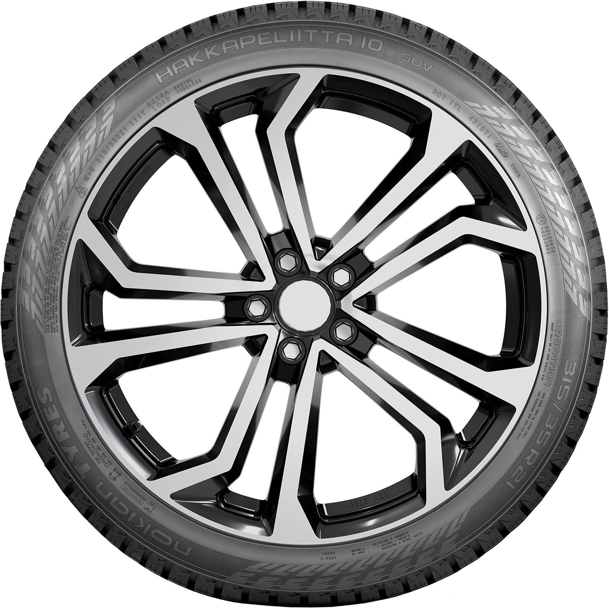 Nokian Hakkapeliitta 10 SUV Winter 295/40R21 111T XL SUV/Crossover Tire