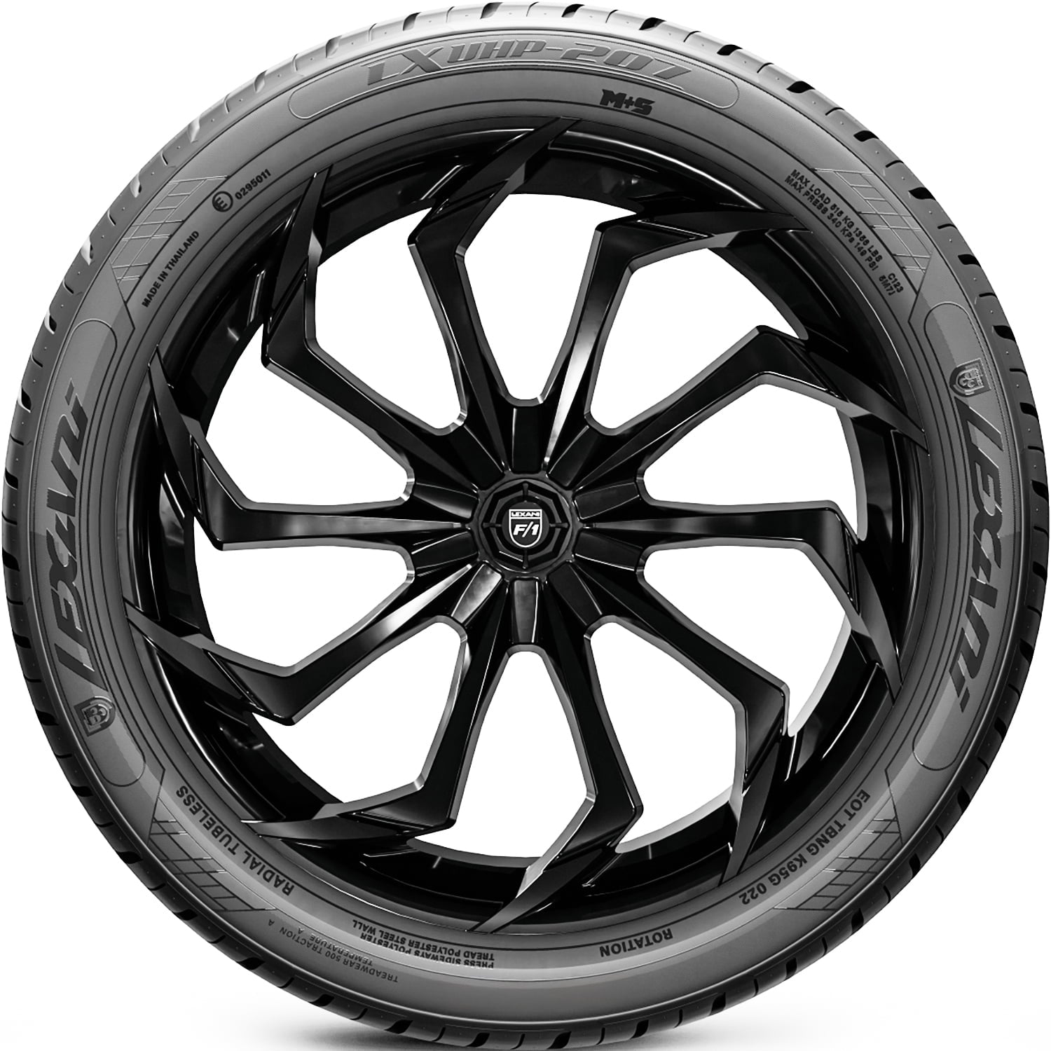 Lexani LXUHP-207 UHP All Season 235/50ZR18 101W XL Passenger Tire