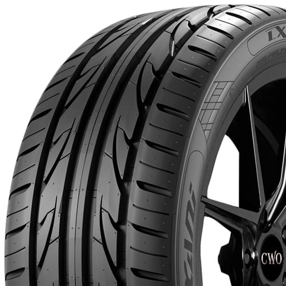 225/50ZR18 Lexani LXUHP-207 99W SL Black Wall Tire