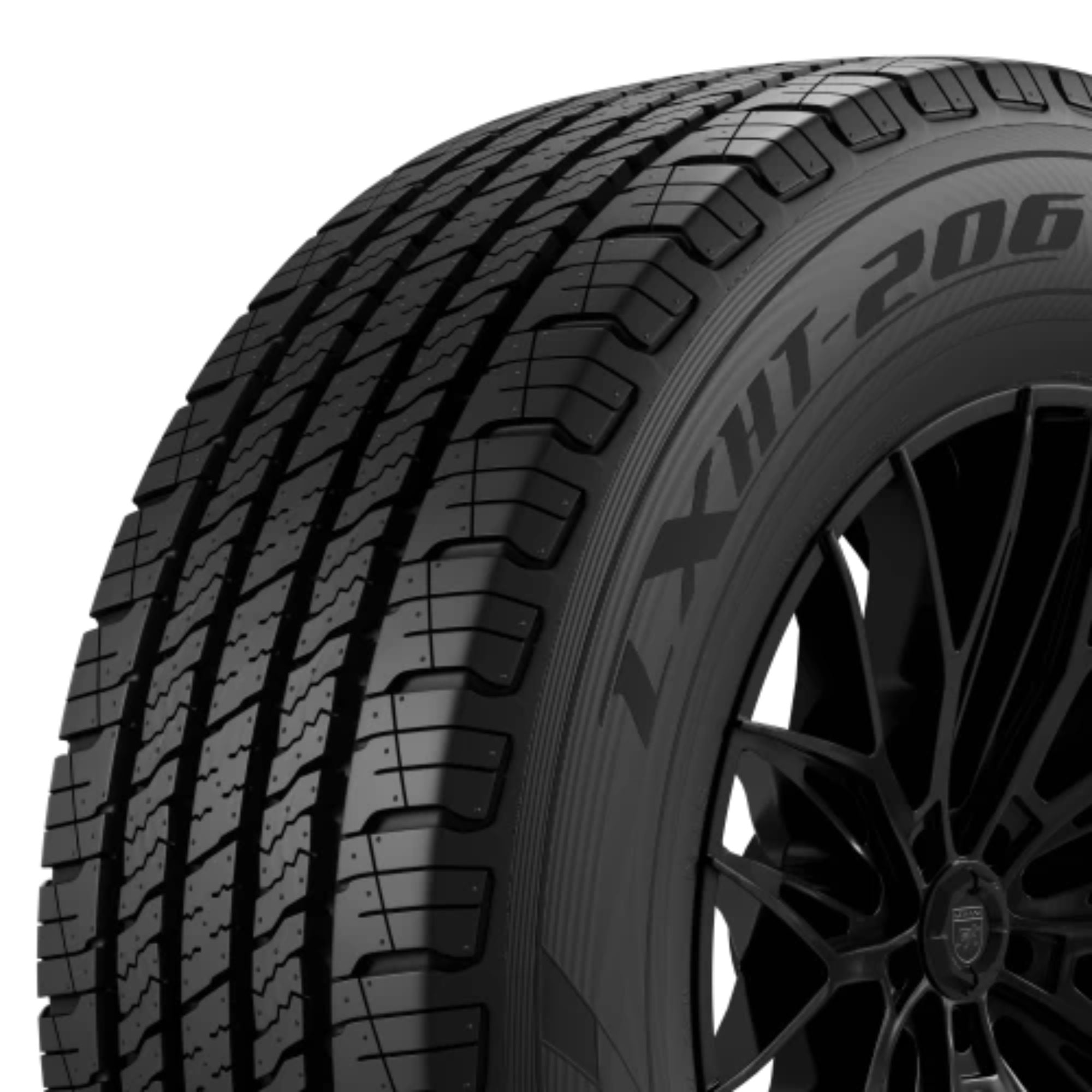 245/60R18 Lexani LXHT-206 105H SL Black Wall Tire