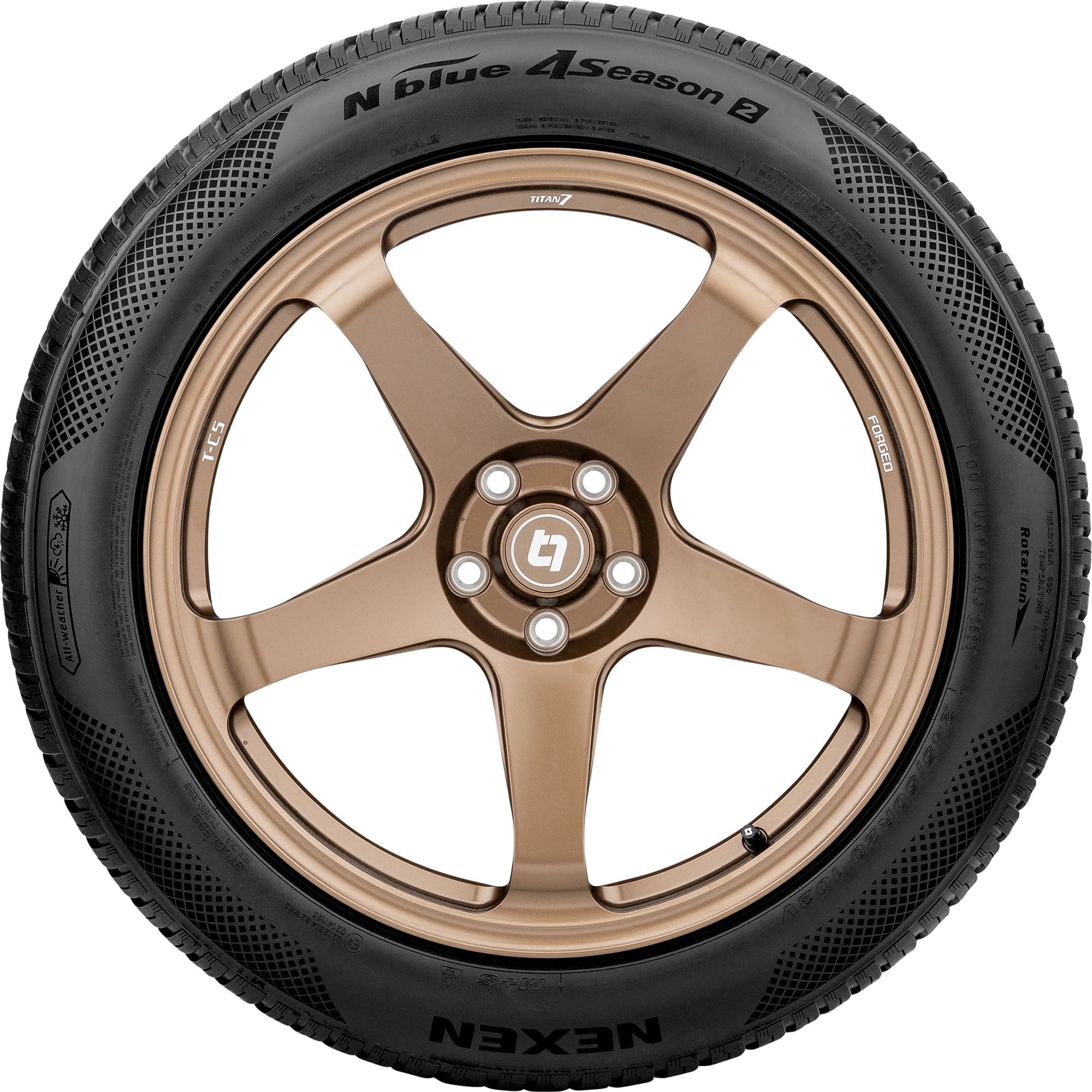 Nexen N Blue 4S 2 All Weather 215/50R17 95W XL Passenger Tire