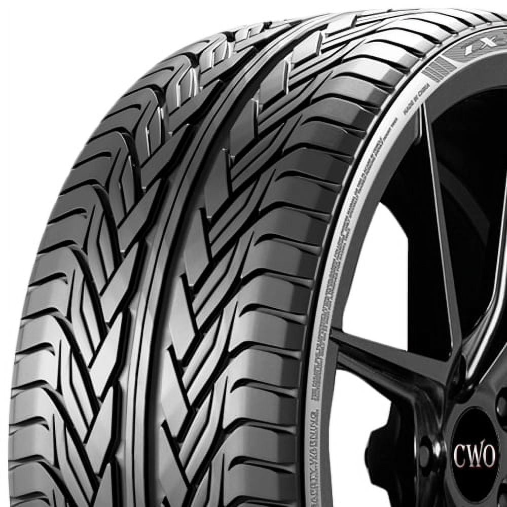 255/55ZR18 Lexani LX-Thirty 109W XL Black Wall Tire