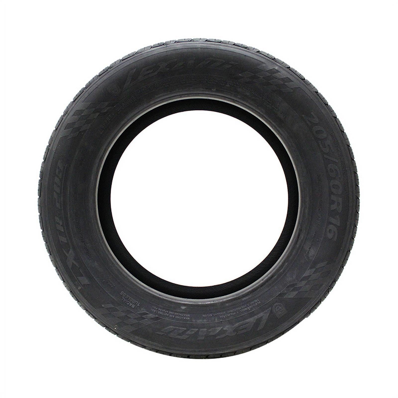 235/55R18 Lexani LXHT-206 104V XL Black Wall Tire