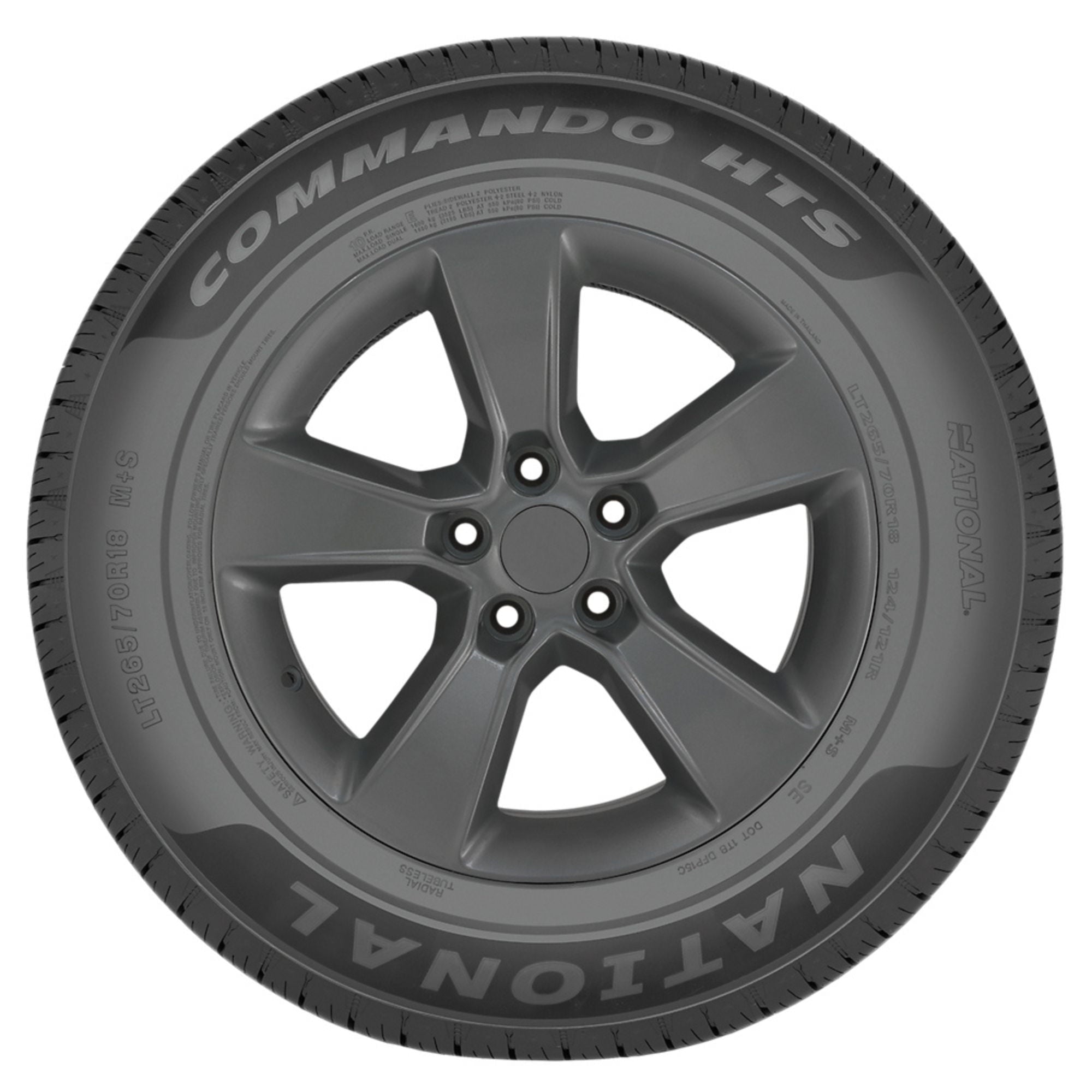 National Commando HTS All Season 255/50R20 109V XL Light Truck Tire