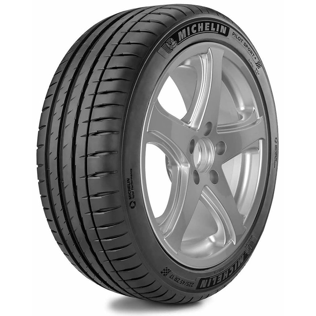 Michelin Pilot Sport 4 Summer 255/45R19/XL 104Y Tire Fits: 2021-23 Tesla Y Long Range, 2010-19 Ford Taurus SEL