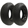 eCustomRim 2-Pk Homaster Trailer Tire 8-14.5 LRH 14.5 in. 6x14.5 in. Rim Load Range H Mobile Home RV