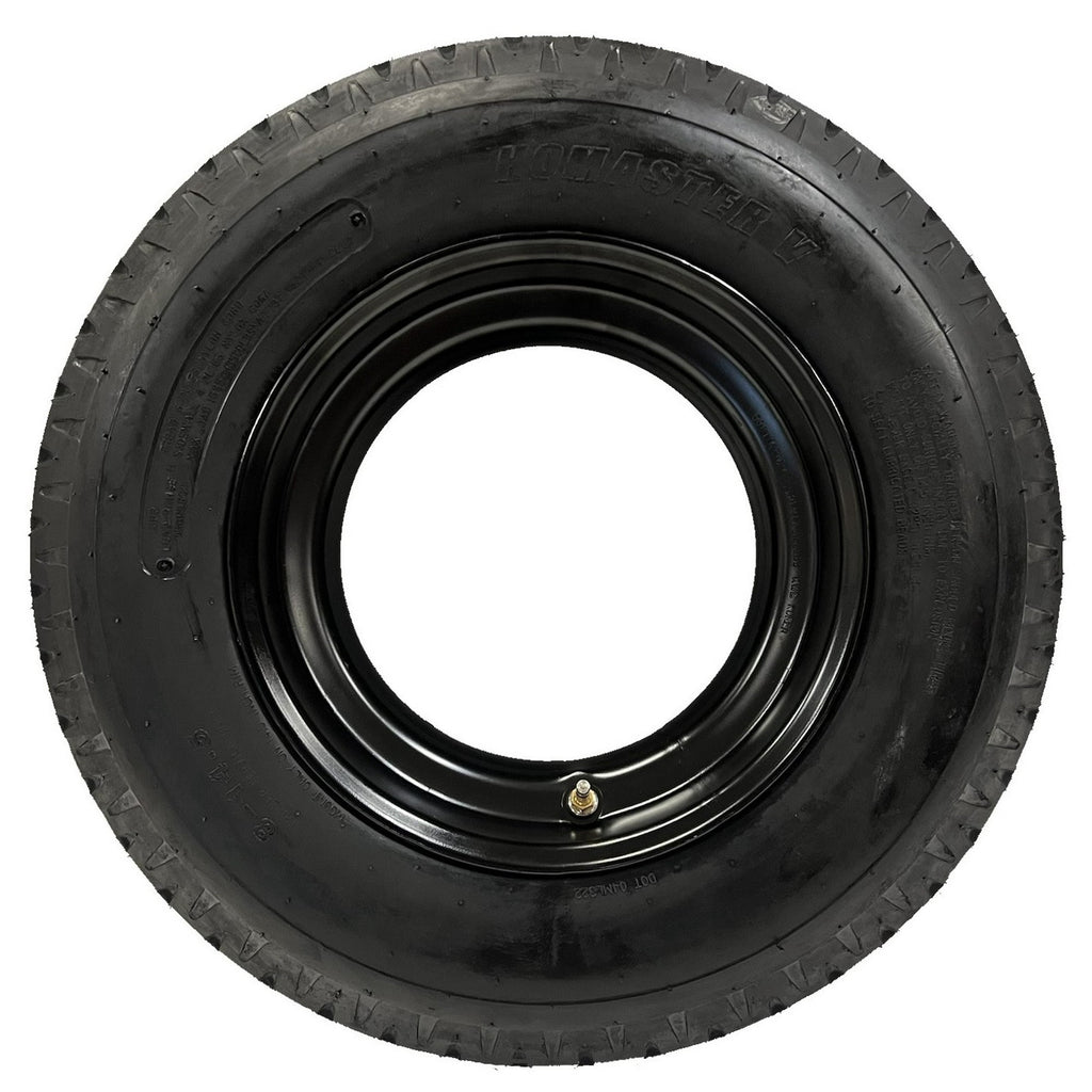 eCustomRim 2-Pk Homaster Trailer Tire 8-14.5 LRH 14.5 in. 6x14.5 in. Rim Load Range H Mobile Home RV