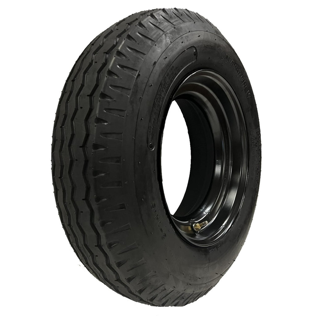 eCustomRim 2-Pk Homaster Trailer Tire 8-14.5 LRH 14.5 in. 6x14.5 in. Rim Load Range H Mobile Home RV