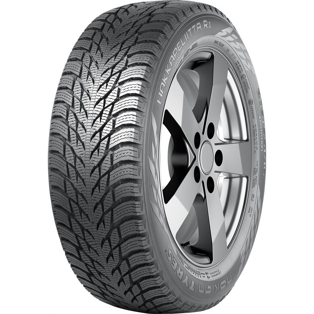 Nokian Hakkapeliitta R3 SUV Winter 265/50R19 110R XL SUV/Crossover Tire Fits: 2019 BMW X5 xDrive40i, 2022-23 BMW X5 sDrive40i