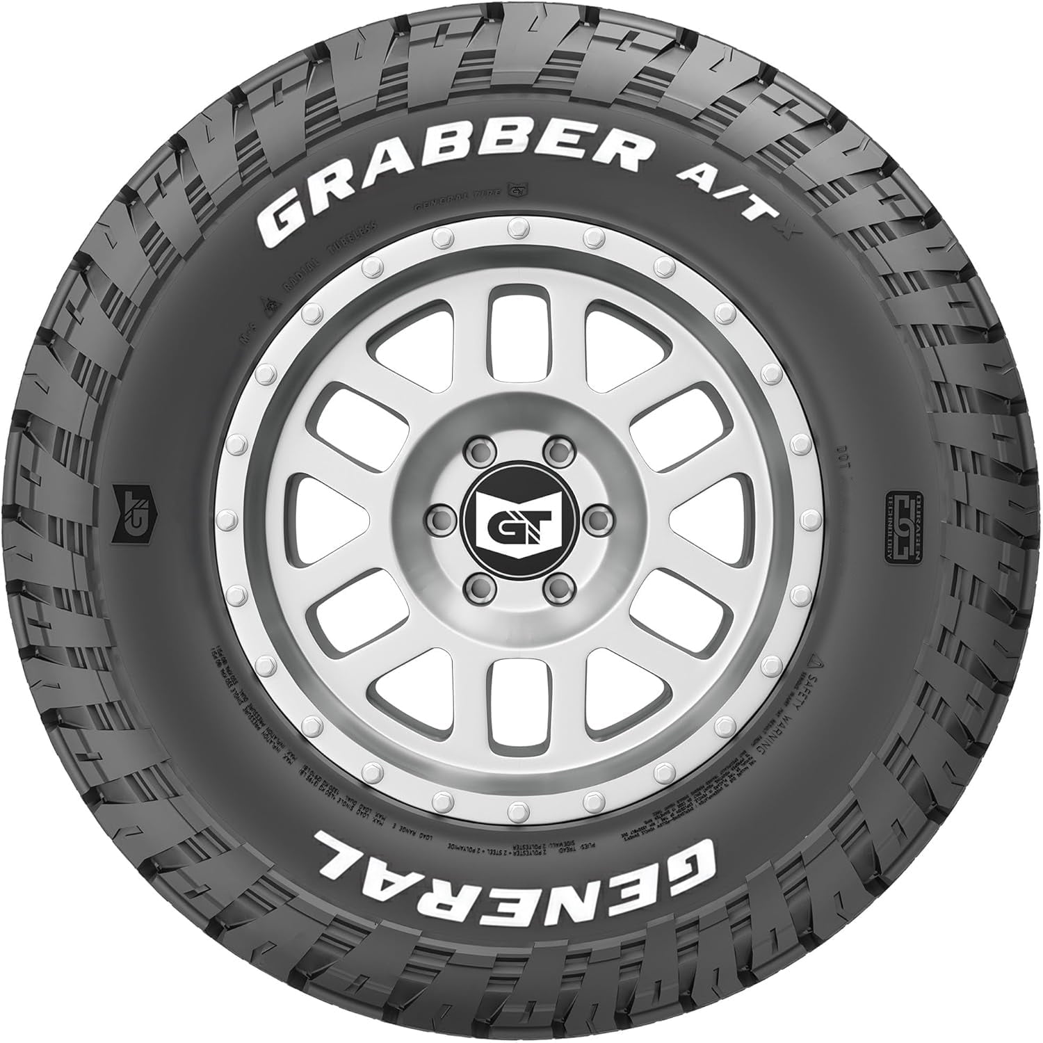 General Grabber A/T X All Terrain LT265/70R17 121/118S E Light Truck Tire