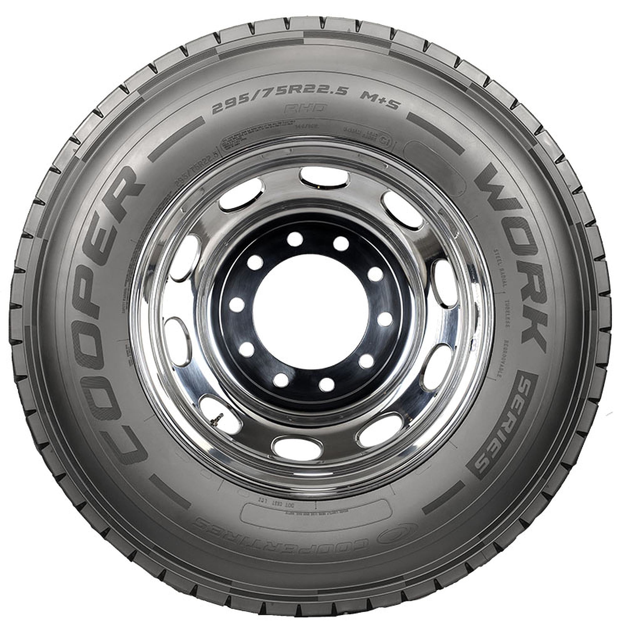 Cooper Work Series RHD 11R24.5 146/143L G Commercial Tire