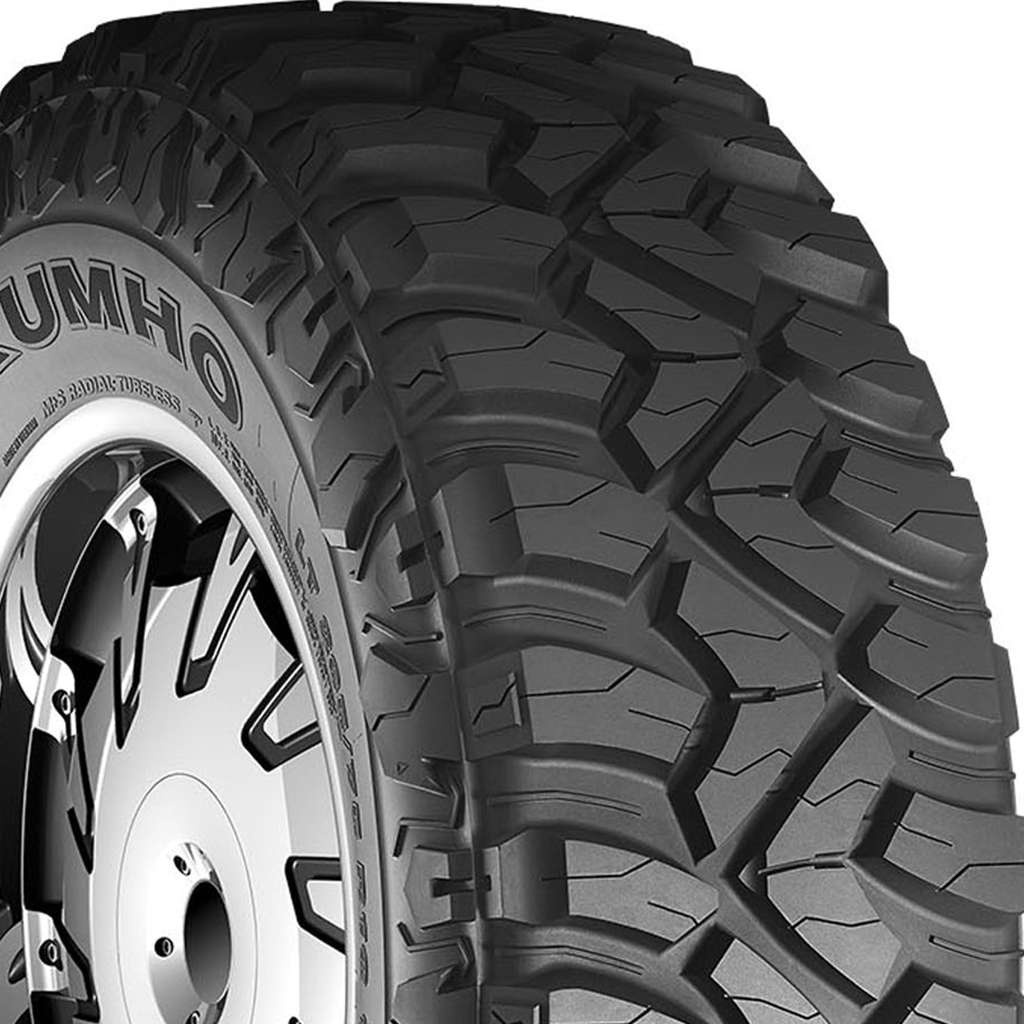 Kumho Tire Kumho Road Venture MT71 Mud Terrain LT315/70R17 121/118Q E Light Truck Tire