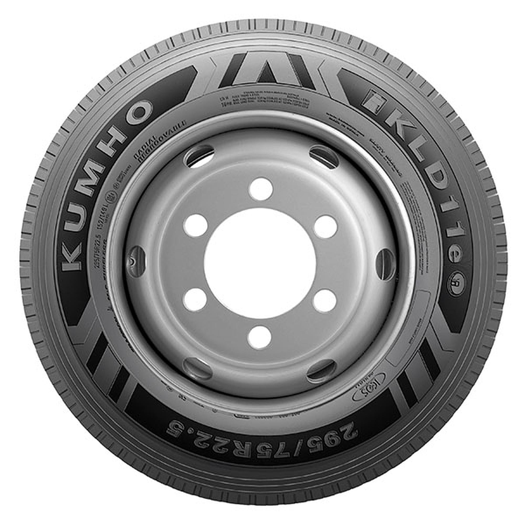 Kumho Tire Kumho KLD11e 285/75R24.5 144/141L G Commercial Tire