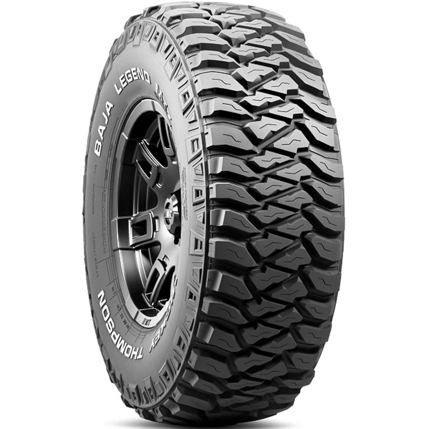 Mickey Thompson Baja Legend MTZ Mud Terrain LT33X12.50R15 108Q C Light Truck Tire