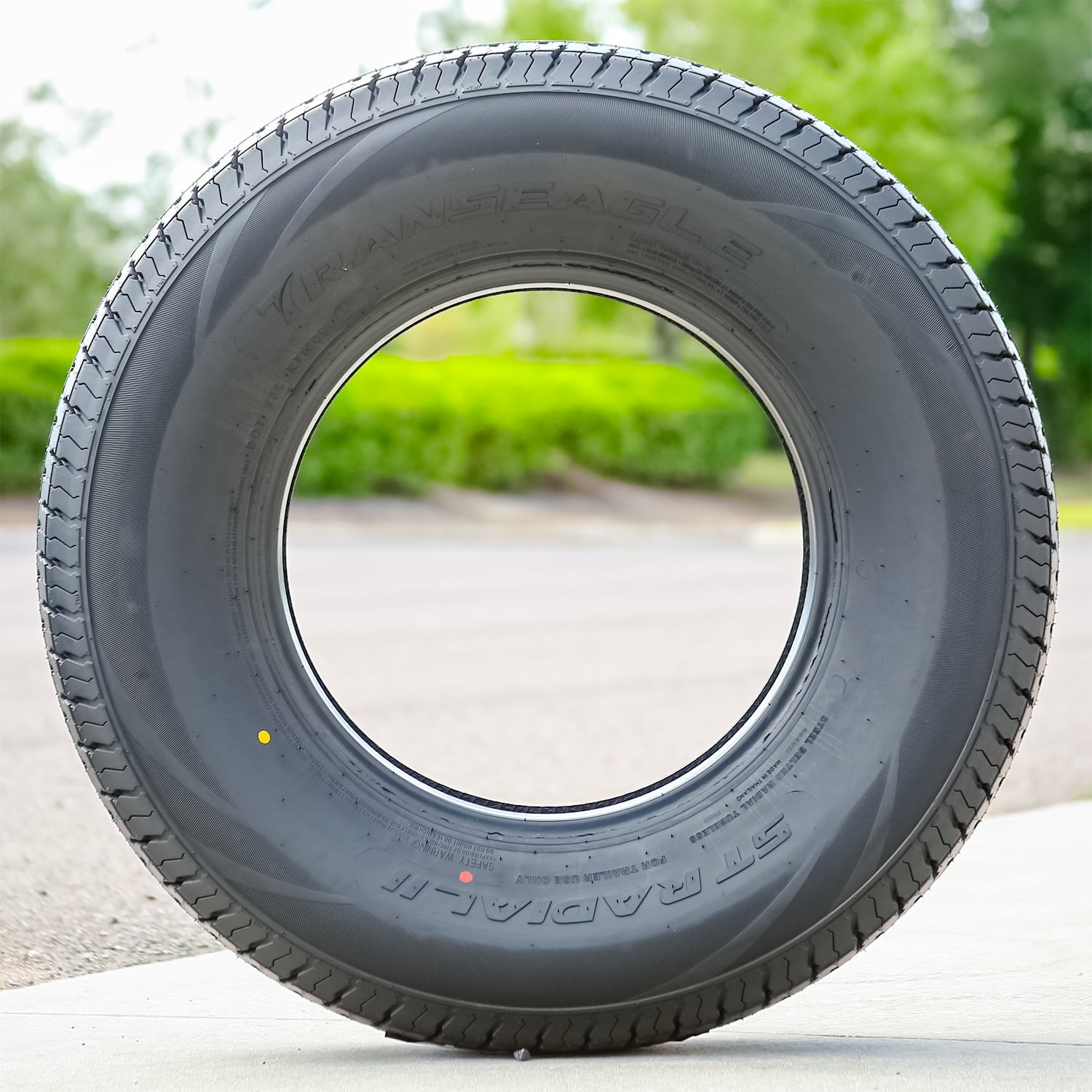 Transeagle ST Radial II Steel Belted ST205/75R15 205/75R15 111/106L E 10 Ply Trailer Tire