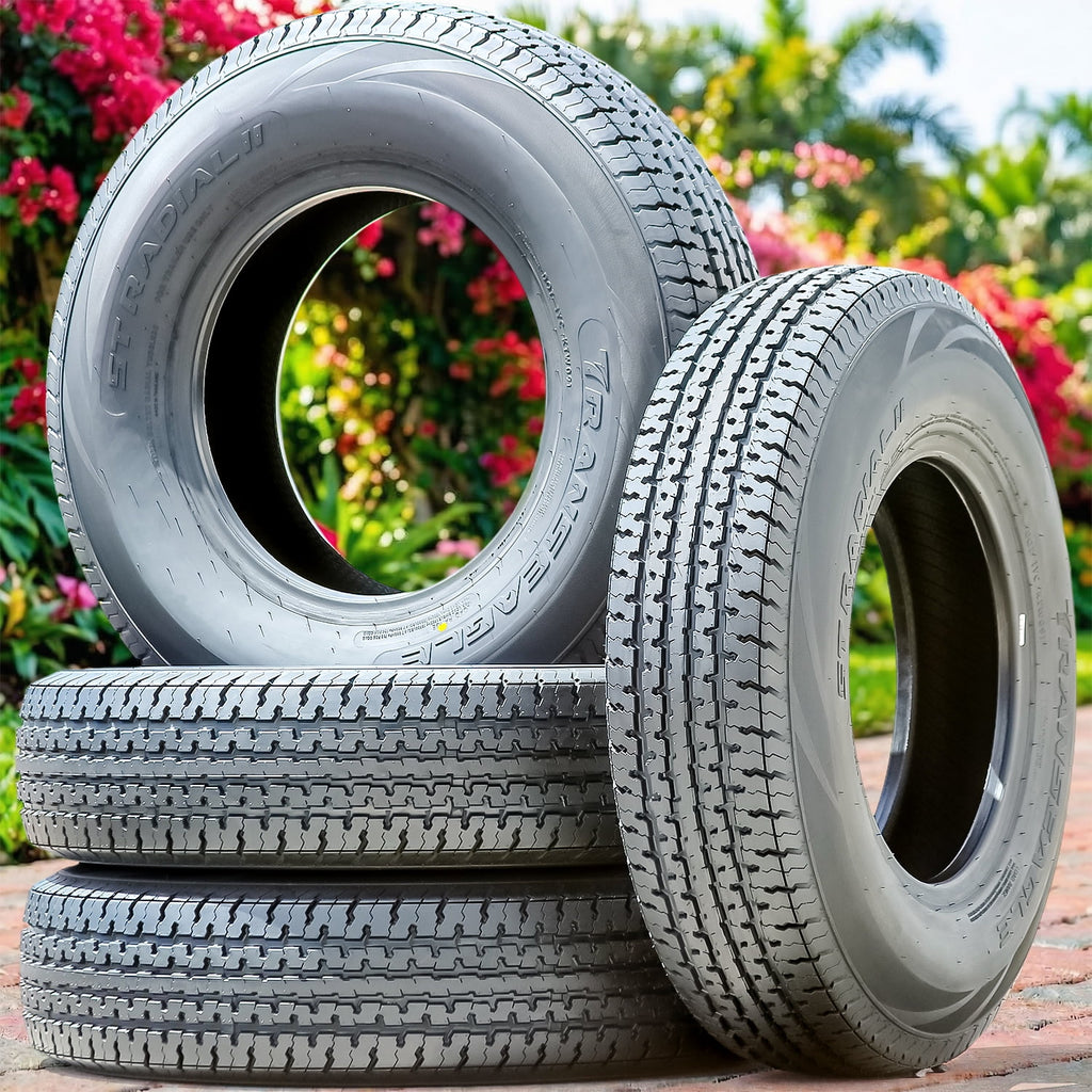 Transeagle ST Radial II Steel Belted ST205/75R15 205/75R15 111/106L E 10 Ply Trailer Tire