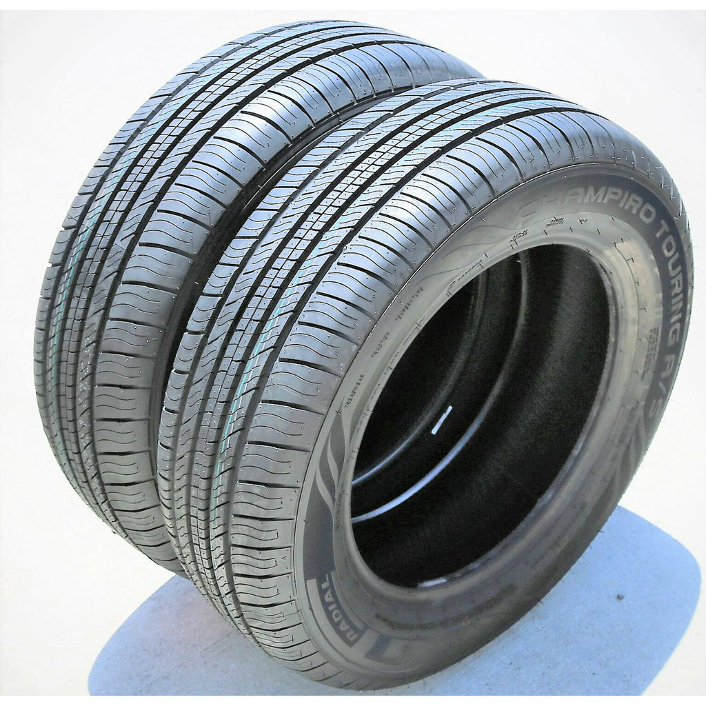 Pair of 2 (TWO) GT Radial Champiro Touring A/S 225/60R16 98H All Season Tires Fits: 2010 Subaru Outback 2.5i, 2005 Subaru Outback i