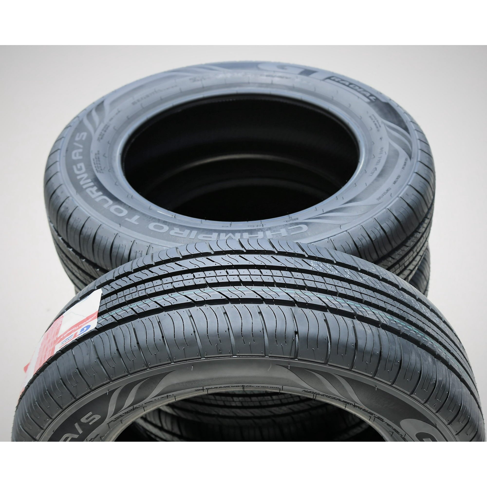 Pair of 2 (TWO) GT Radial Champiro Touring A/S 225/60R16 98H All Season Tires Fits: 2010 Subaru Outback 2.5i, 2005 Subaru Outback i