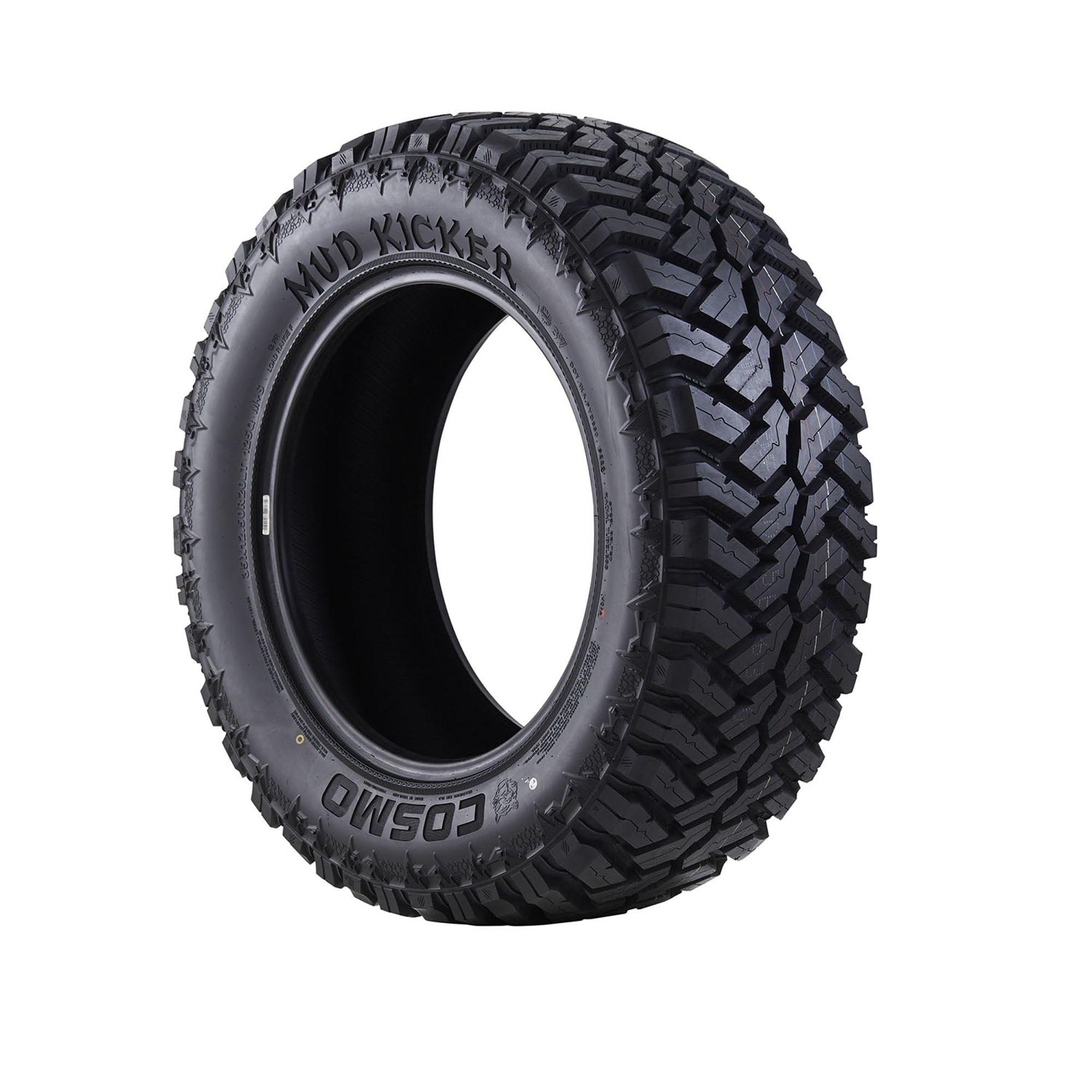 Cosmo Mud Kicker Mud Terrain LT35X12.50R22 121Q F Light Truck Tire