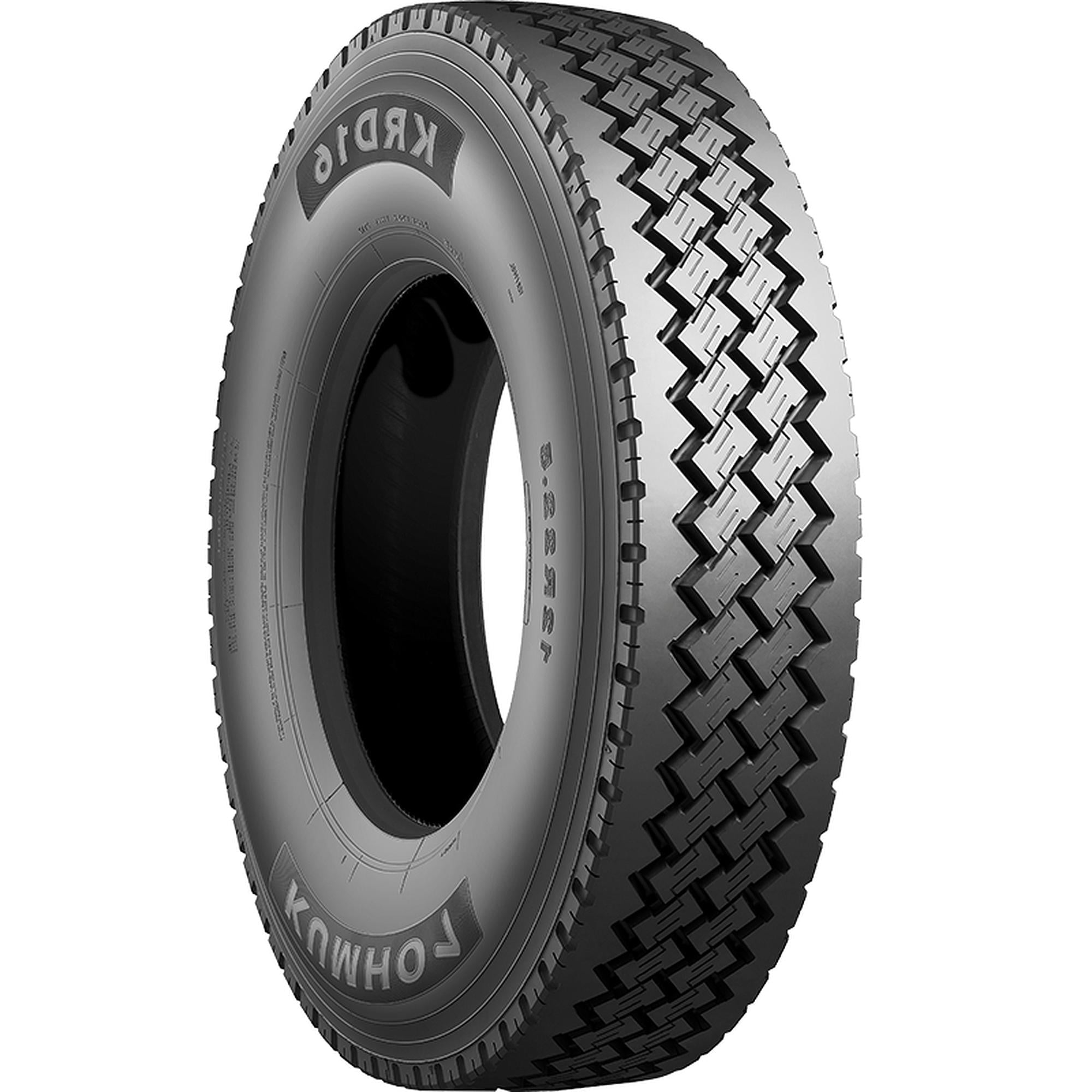 Kumho Tire Kumho KRD16 225/70R19.5 Tire with Deep Tread for Extended Wear
