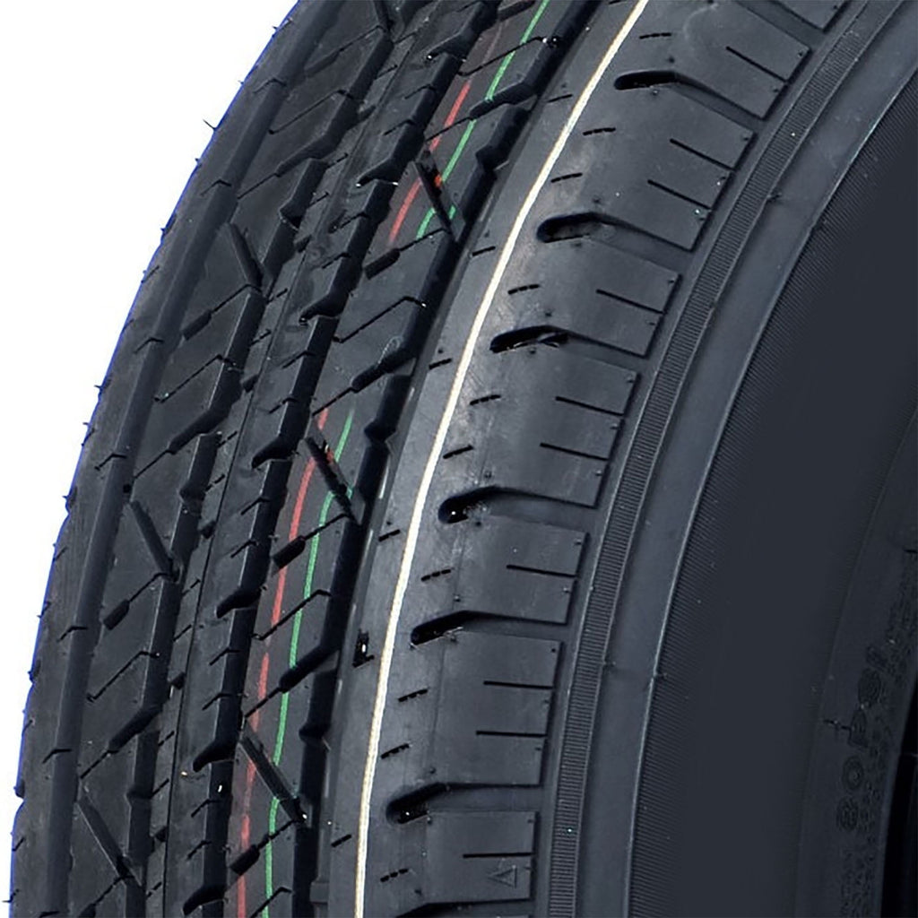 Travelstar HF288 ST225/75R15 10 Ply 117M Load Range E Radial Trailer Tire - ST 225/75/15 225/75R15 (Tire Only)