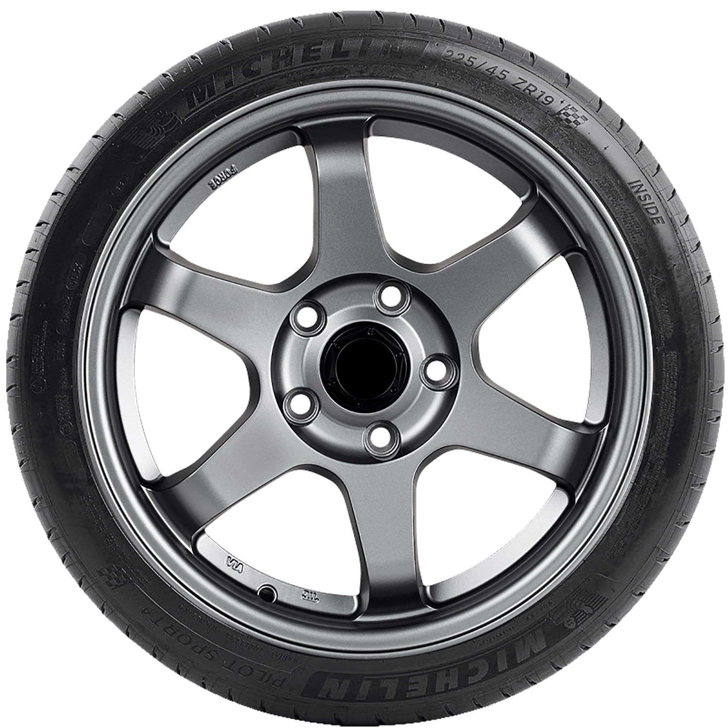 Michelin Pilot Sport 4 ZP 245/40R19 98Y XL Fits: 2016-23 Chevrolet Malibu LT, 2013-15 Chevrolet Malibu LTZ