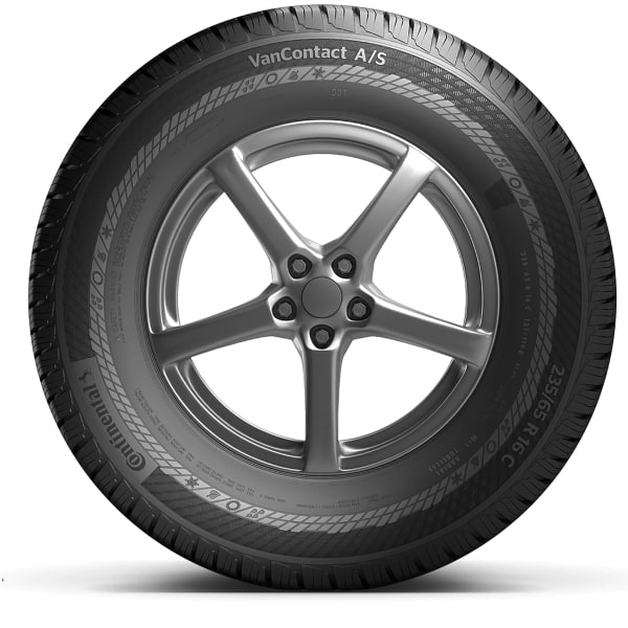 Continental Vancontact A/S All Season 235/65R16C 121/119R E Light Truck Tire