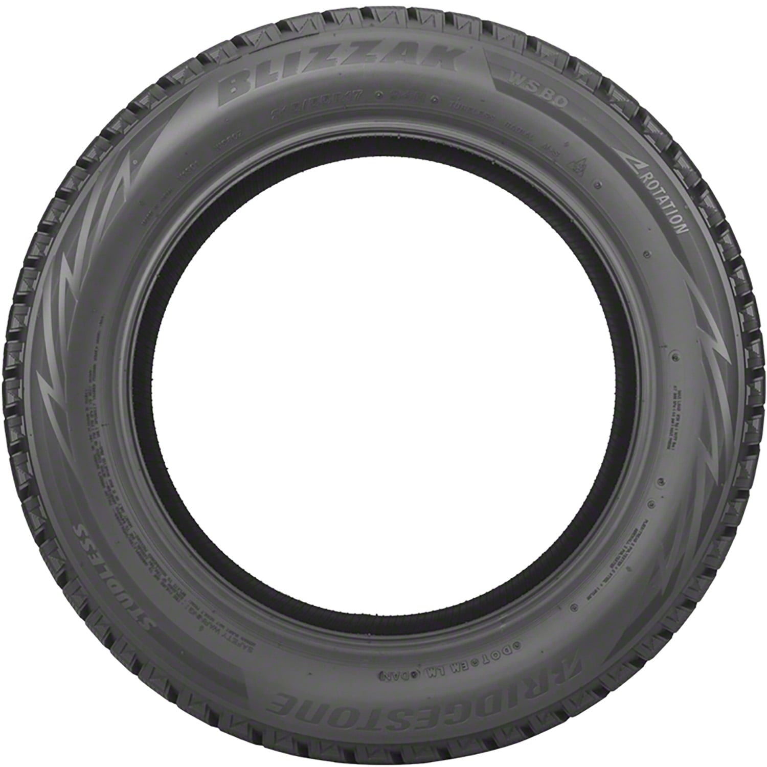 Bridgestone Blizzak WS80 Winter 245/45R17 99H XL Passenger Tire