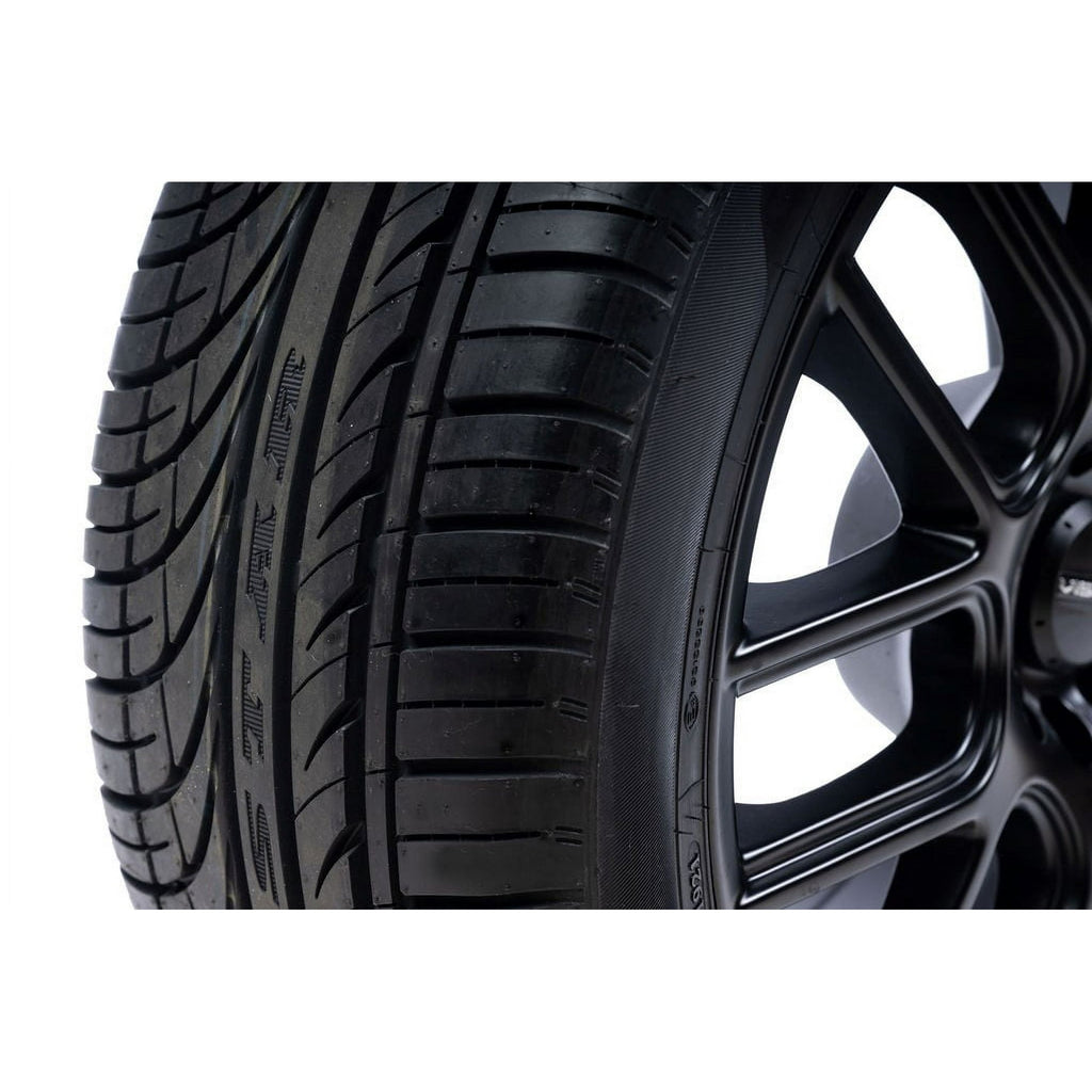 New Fullway HP108 All-Season Tires - 185/60R15 84H Fits: 2011-19 Ford Fiesta SE, 2001-02 Dodge Neon ACR