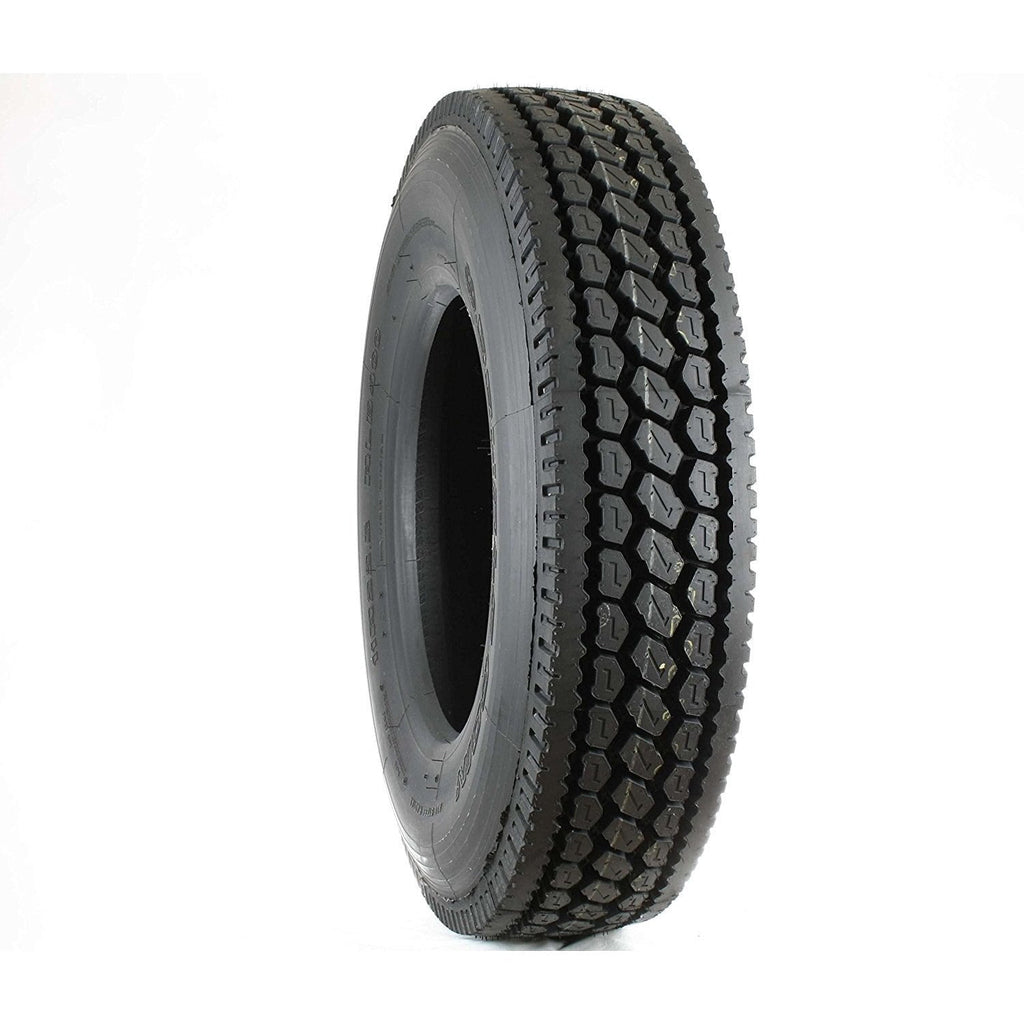Double Coin RLB400 Closed Shoulder Drive-Position Commercial Radial Truck Tire - 11R24.5 16 ply