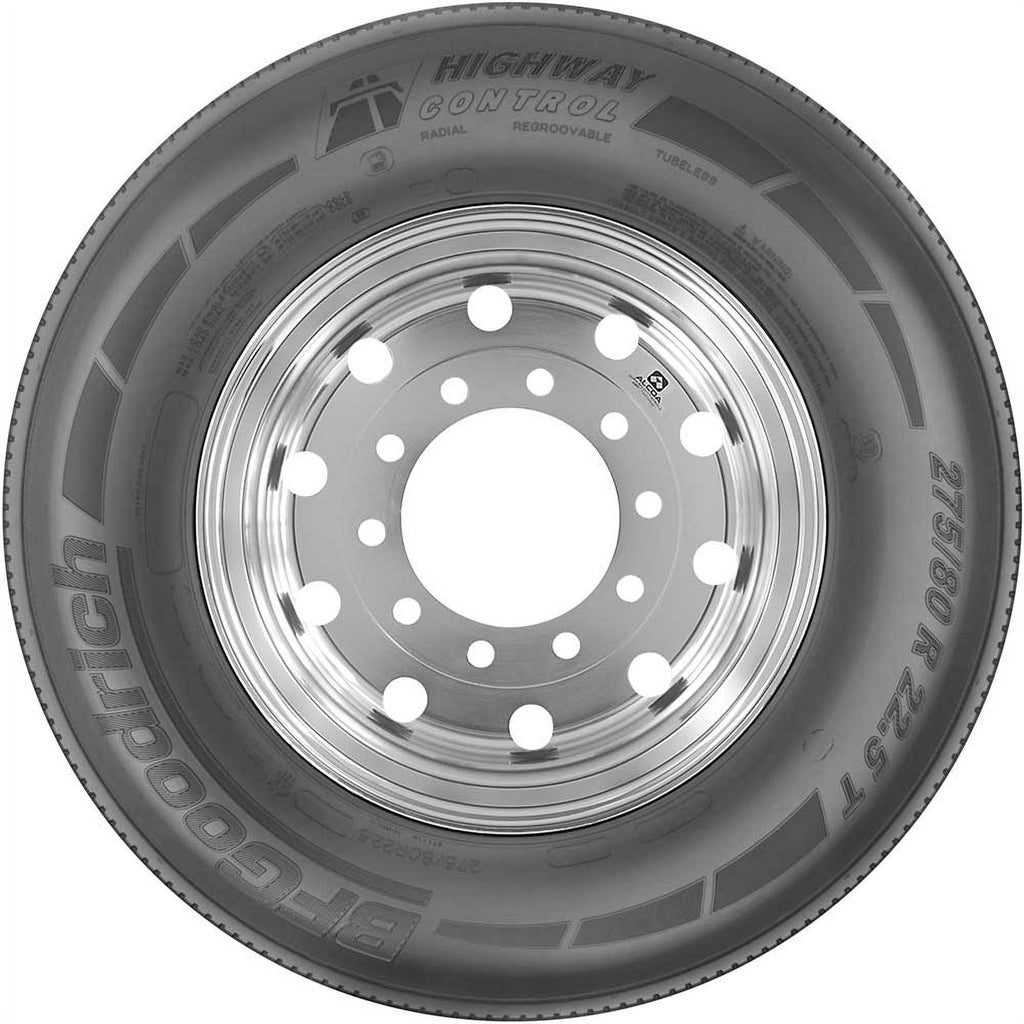 BFGoodrich 1 BFG Highway Control T / Line Haul Trlr 285/75R24.5 TL 14 144/141L