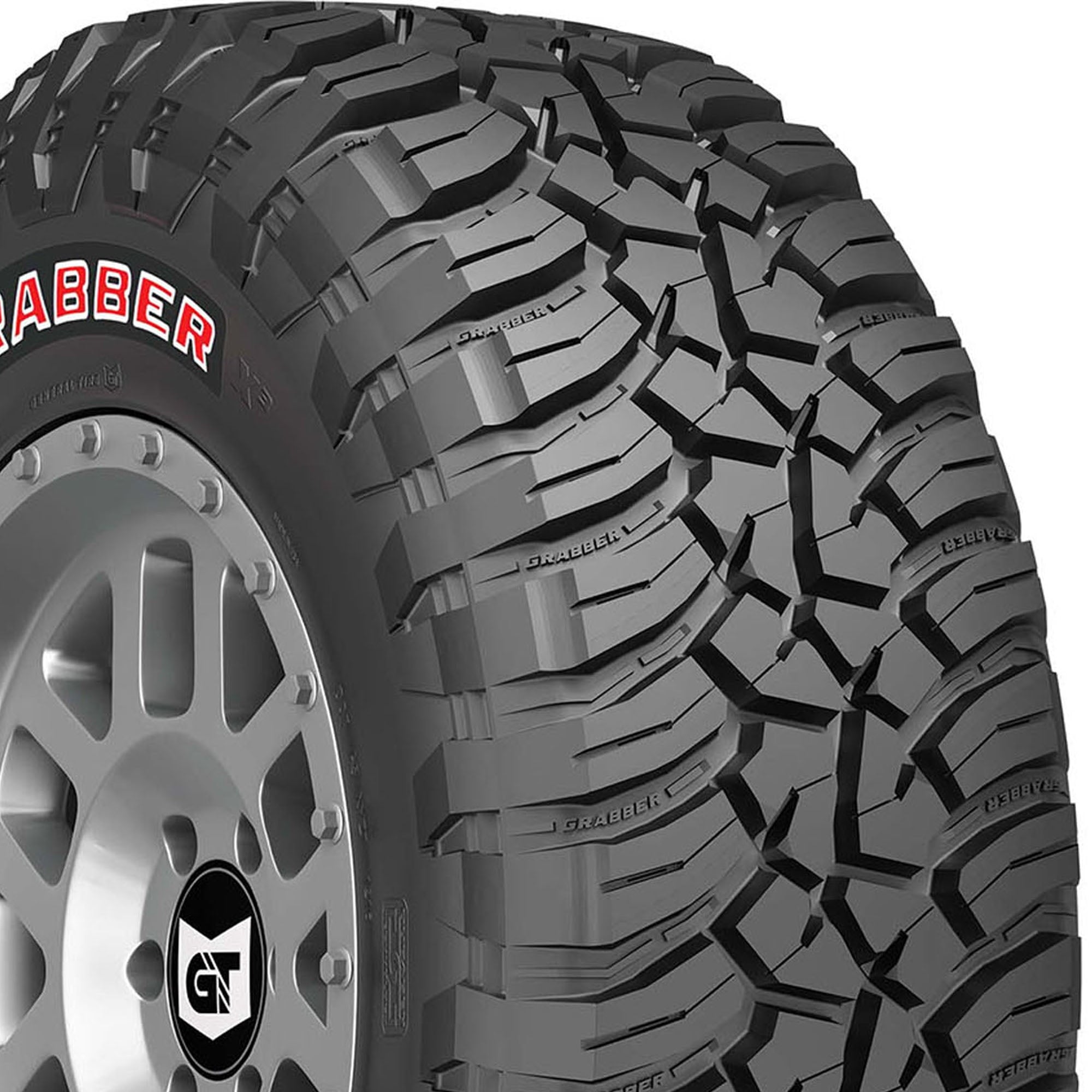 General Grabber X3 Mud Terrain LT37X12.50R18 128Q E Light Truck Tire