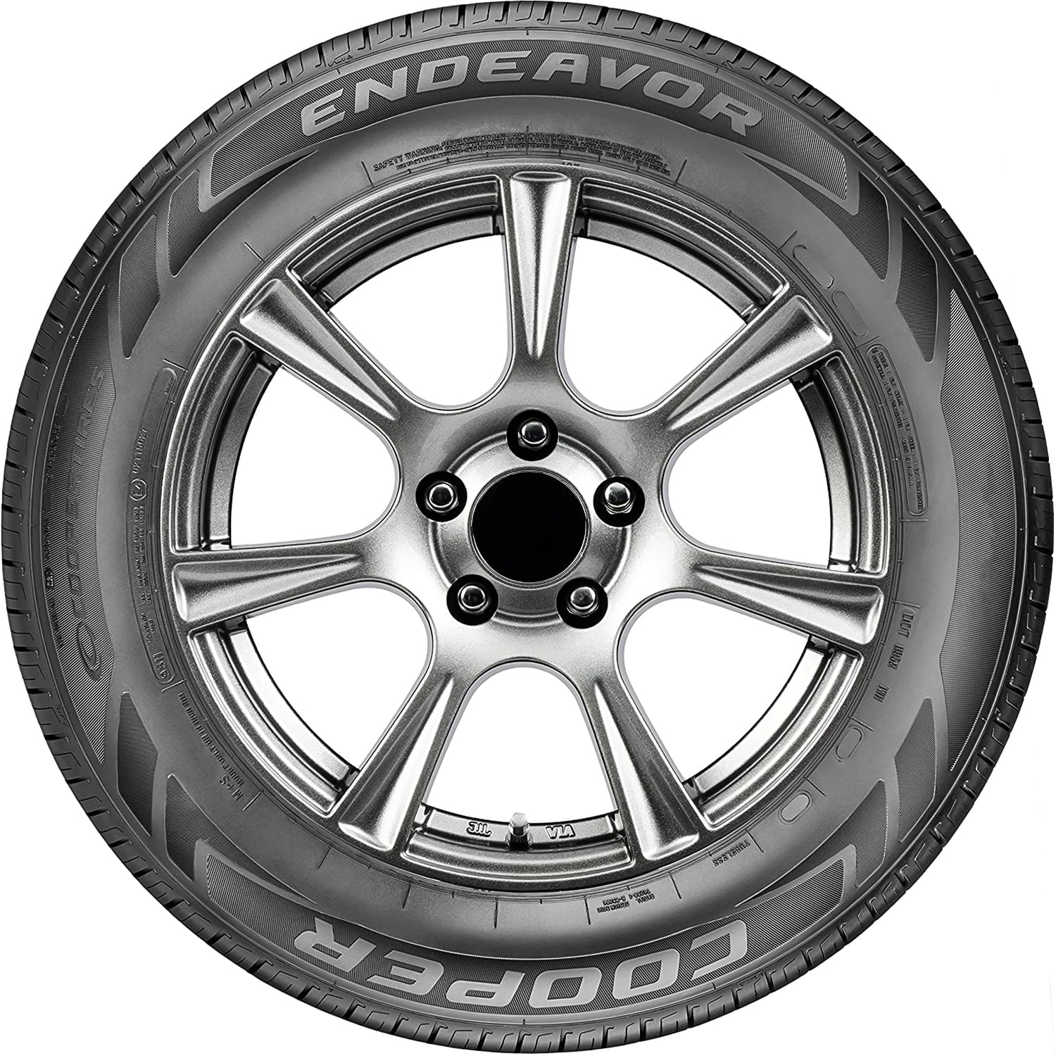 Cooper Endeavor All Season 225/45R17 91V Passenger Tire Fits: 2017-19 Chevrolet Cruze Diesel, 2021 Toyota Corolla S