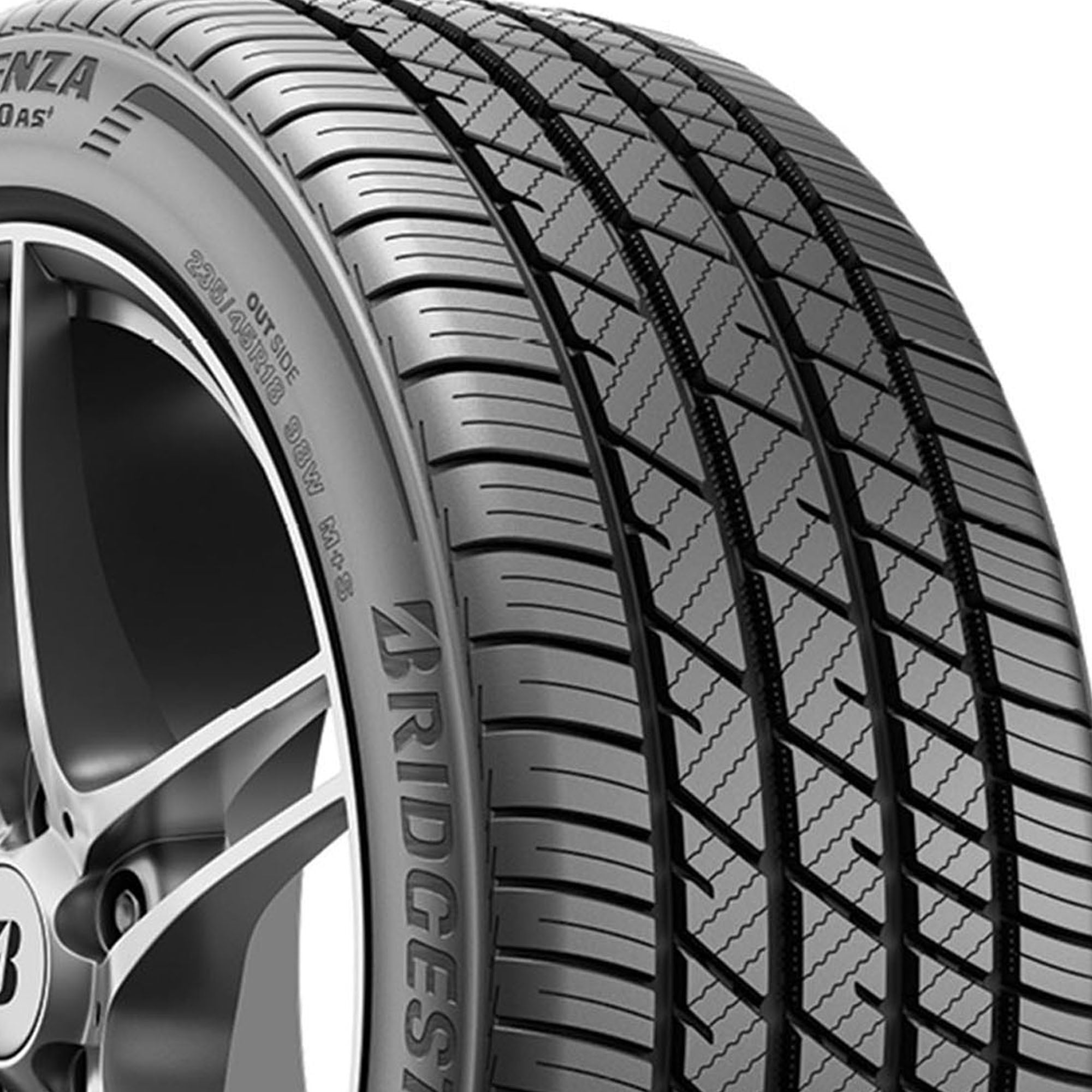 Bridgestone Potenza RE980AS+ Performance 265/40R19 102W XL Passenger Tire