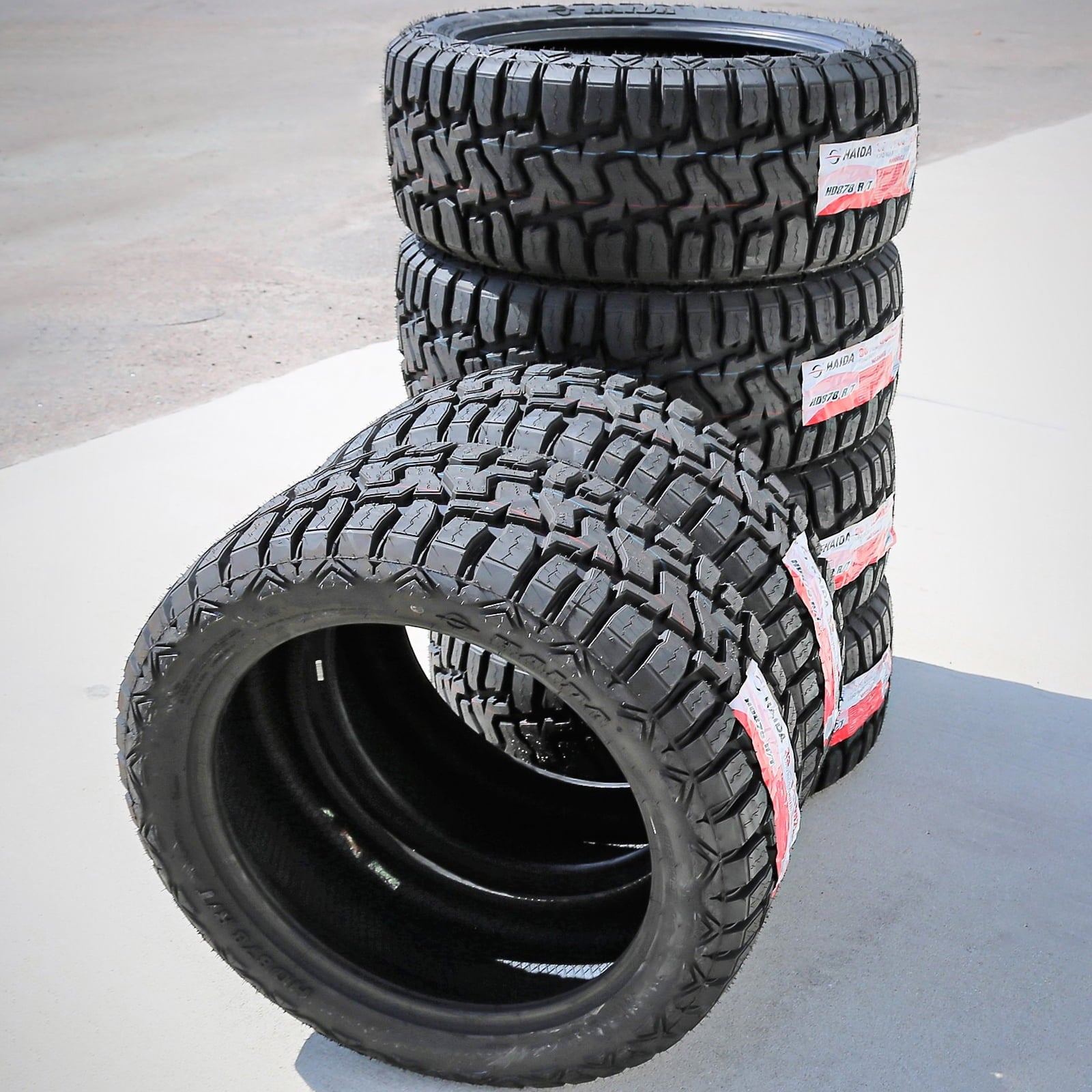 Haida HD878 R/T 35X12.50R20 121Q E 10 Ply Rugged Terrain Light Truck Tire
