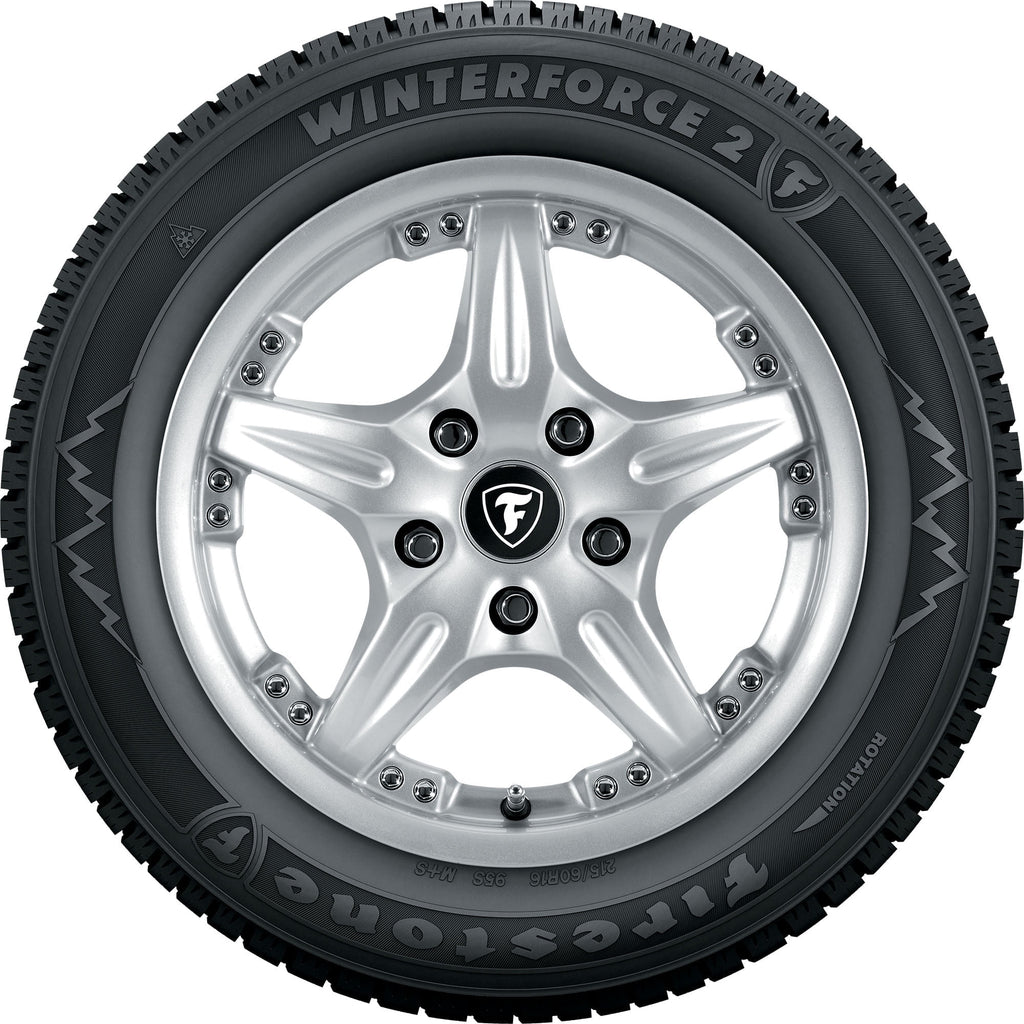 Firestone Winterforce 2 Winter 185/65R15 88S Passenger Tire