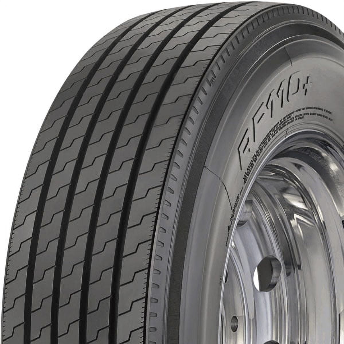 1 285/75R24.5/14 Dynatrac RF110+ 144M tire.