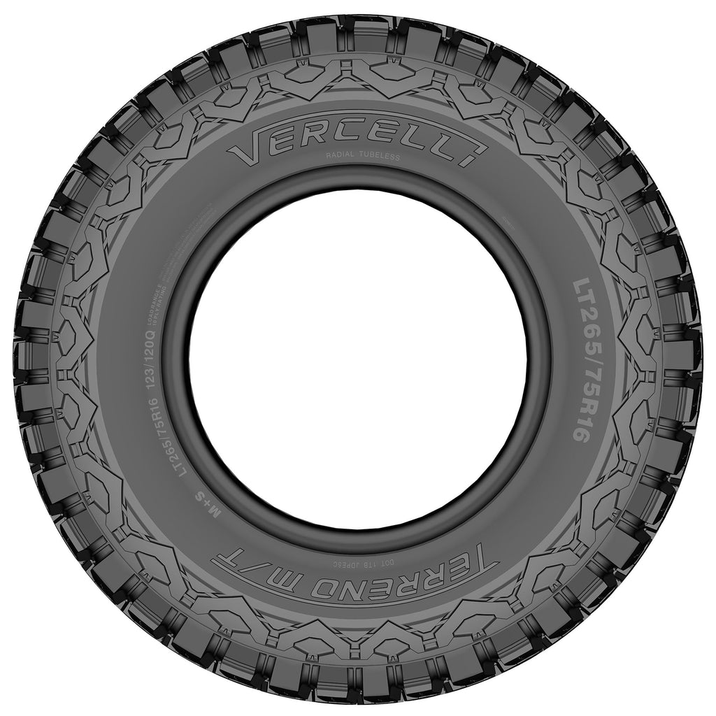 Vercelli Terreno M/T Mud Terrain LT295/70R17 121/118Q E Light Truck Tire