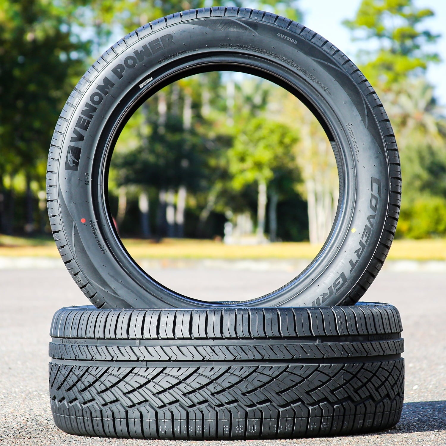 Venom Power Covert Grip ASP 245/40ZR18 245/40R18 97W XL High Performance a/s All Season Tire