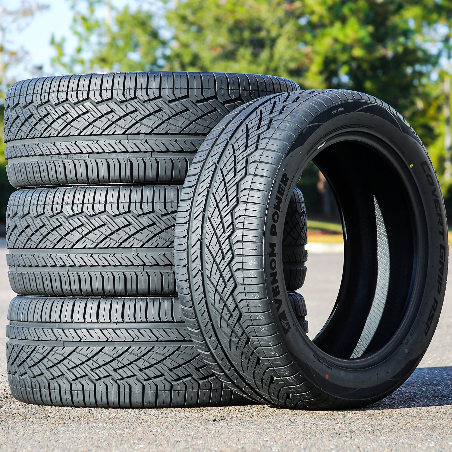 Venom Power Covert Grip ASP 245/40ZR18 245/40R18 97W XL High Performance a/s All Season Tire
