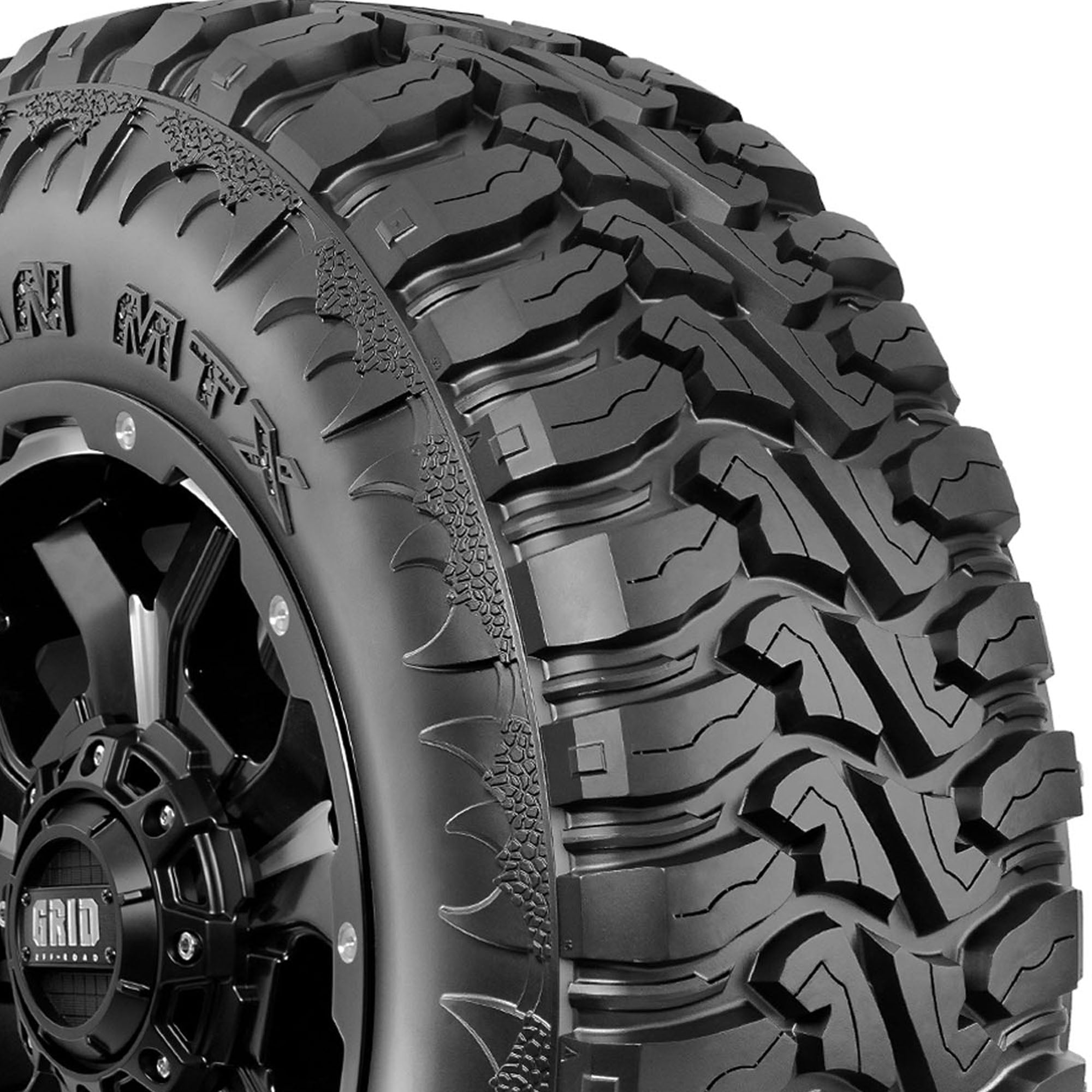 Nexen Roadian MTX RM7 Mud Terrain Tire - LT295/55R20 123Q LRE 10PLY Rated