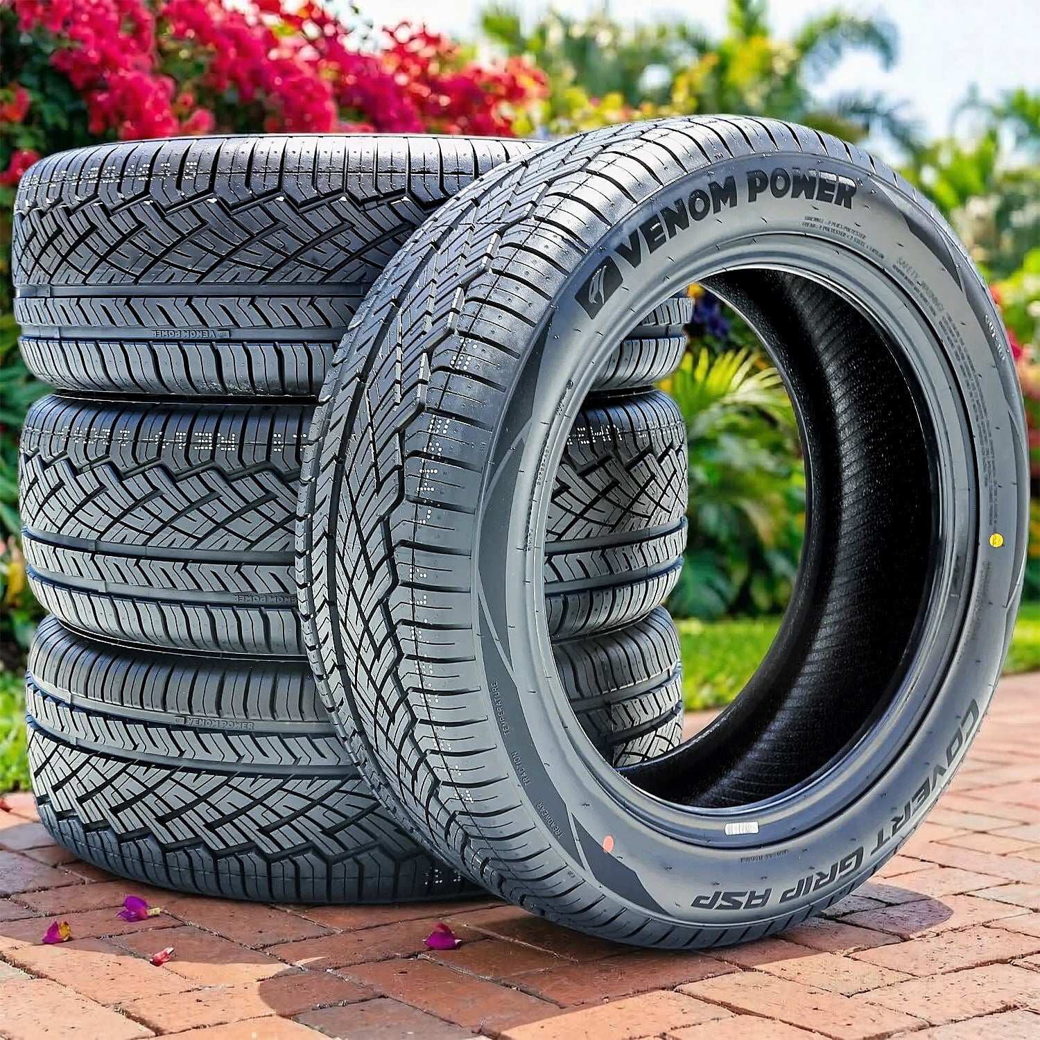 Venom Power Covert Grip ASP 235/45R17 97V XL Performance a/s All Season Tire